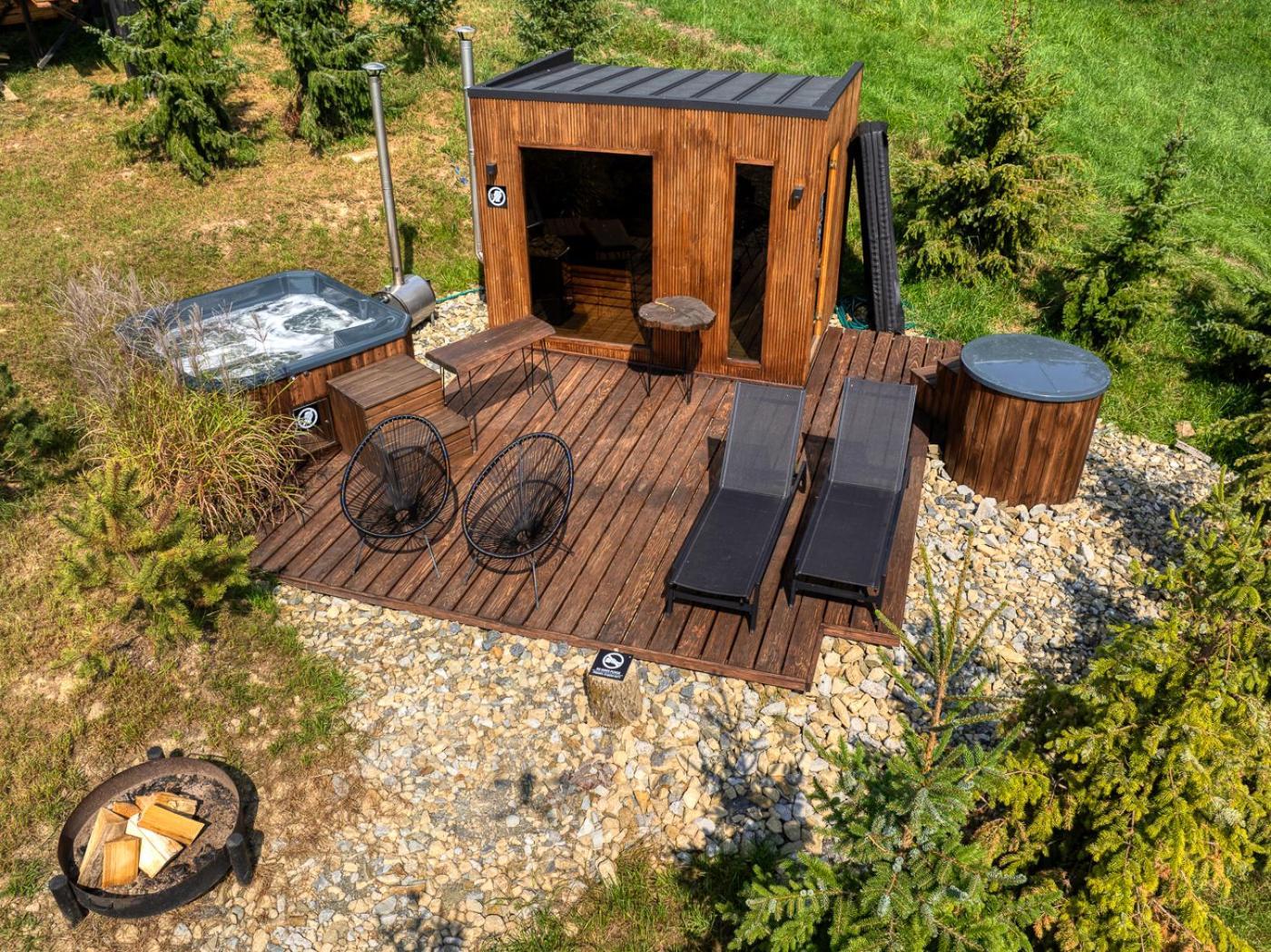 Brown Deer - Z Sauna Na Tarasie, Jacuzzi I Widokiem Na Gory - By Deer Hills Luxury Apartments Kocon Bagian luar foto